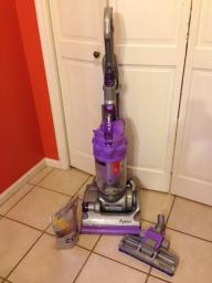 Dyson DC14 Animal Bagless Upright Vacuum Iron/Satin Purple