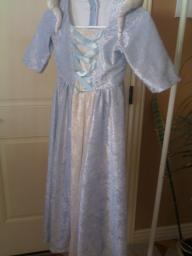 Cinderella blue dress size 6-7