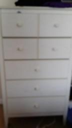Set of Five Drawers - White