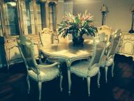 French Provencial Dining Room Set