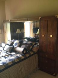 Thomasville 8 piece solid oak bedroom set