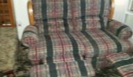 Reclining Sofa And Loveseat (loveseat also is a rocker)