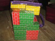 Big Bag Cardboard toy building blocks