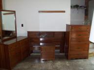 walnut bedroom set