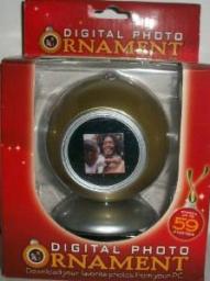digital photo frame ornament