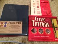 Art sets (Chinese Stamp Kit, Celtic Tattoos, corrugated paper)