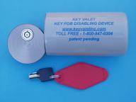 Automobile FOB Key Storage Device - Secures All Style FOB Keys