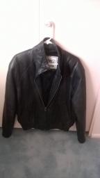 Mens Leather Napa Valley  Coat -Size medium