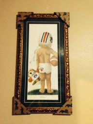 Au College football pictures and frame Auburn University
