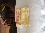 Yellow baby wash cloths - set of 2