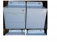 Whirlpool Traditional Washer & Gas Dryer