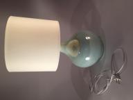 Glass Turquoise Lamp