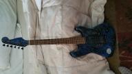 Custom modified Fender Stratocaster
