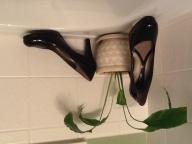 Naturalized black patent leather pumps. N5 Comfort style 7 1/2 M