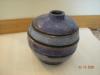 Blue/Purple Hand-thrown and glazed ceramic vase
