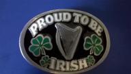 Belt Buckle, Proud To Be Irish