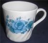 8 Corning Blue Velvet Mugs - Coffee Cups