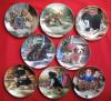 PUPPY PLAYTIME COLLECTION by JIM LAMB - Set of 8 plates