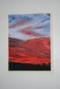 Original Abstract Sunset Oil Painting
