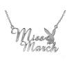 MISS MARCH PLAYBOY NECKLACE