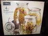 Libbey kitchen canisters (set of 4)