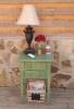 Small Green Table - Nightstand - Side Table