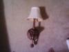 Wall sconce old bronze finish