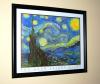 Framed Van Gogh Starry Night Print