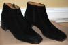 Gucci Black Suede Ankle Boots - Women's Size 8 1/2