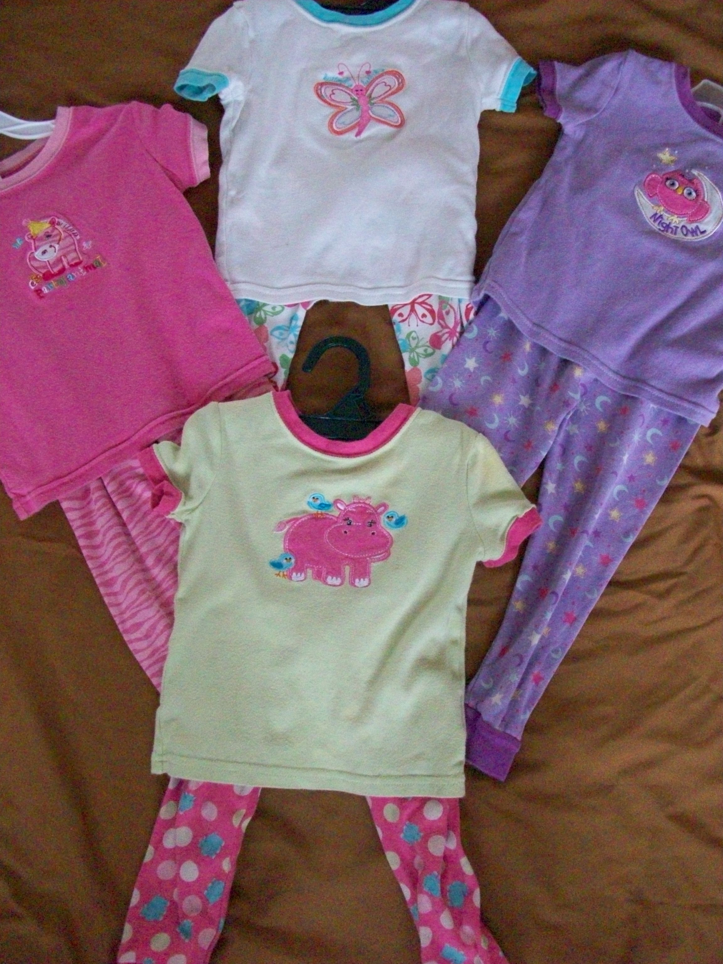 24 month Girl = four PJ sets in Kidsclothes' Garage Sale Dassel, MN