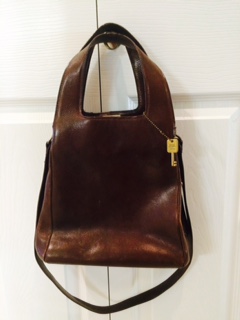 Fossil brown leather purse in curacao's Garage Sale Cheyenne, WY