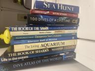 Shark, Dive, Aquarium Books and Sea Hunt DVDs (Bundles)